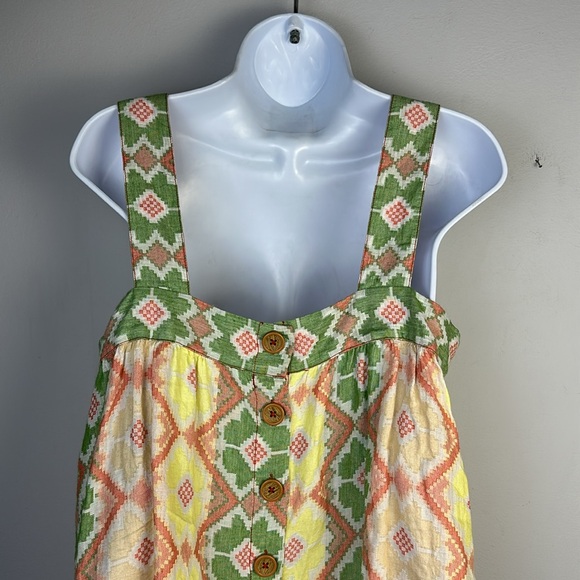 Colorful Geometric Patterned Tank Top - Picture 13 of 16